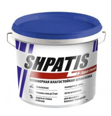 Шпаклевка SHPATIS SuperFinish влагостойкая 18кг ведро