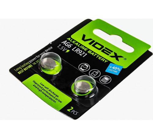 Элементы питания часовой VIDEX G 6 LR921