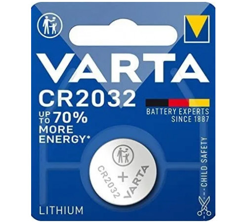 Элемент питания Lithium VARTA CR2032