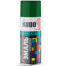 Эмаль универсальная Kudo, зеленая, 520мл, арт. KU-10081