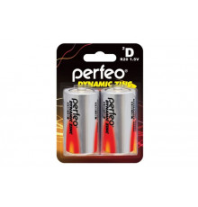Батарейка Perfeo R20/2BL Dynamic Zinc