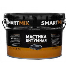 Мастика резино-битумная 10кг//Smartmix