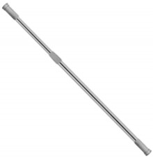 Карниз для ванной F-MARK 70-120 Хром S-070120