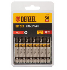 Бита PH2*50 сталь S2 ПОШТУЧНО//Denzel