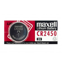 Батарейка CR2450(1 штука)//maxell