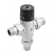 Кран смесительный RTSM02 3/4 термостат. 38-60*С/RAFTEC