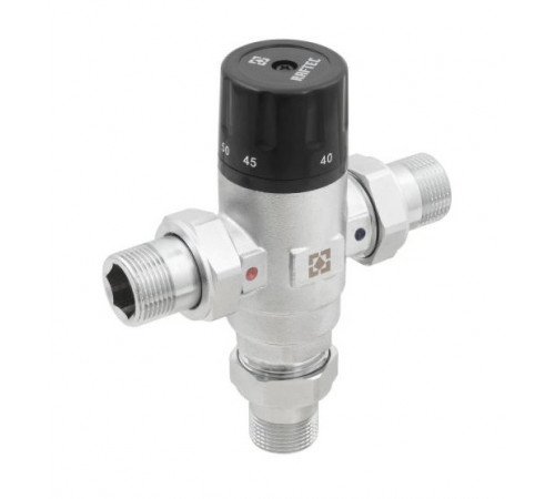 Кран смесительный RTSM02 3/4 термостат. 38-60*С/RAFTEC