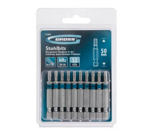 Бита 15х50 сталь S2 TORX//GROSS