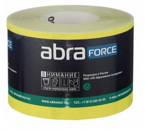 Шлифшкурка на бум.основе 115мм*50м Р180//ABRAFORCE