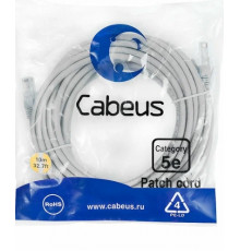 Патч-корд комп. 10м CAT 5Е RJ45