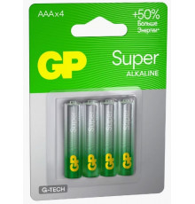 Батарейка щелочная GP LR3 Super Alkaline G-TECH